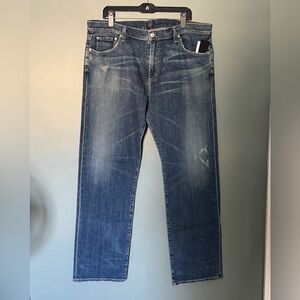 Citizens Of Humanity Indigo Slim Straight Jeans